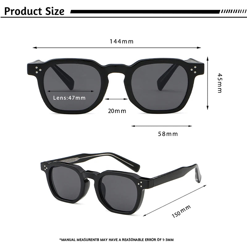 Brizee Vantor – Small Frame Square Sunglasses